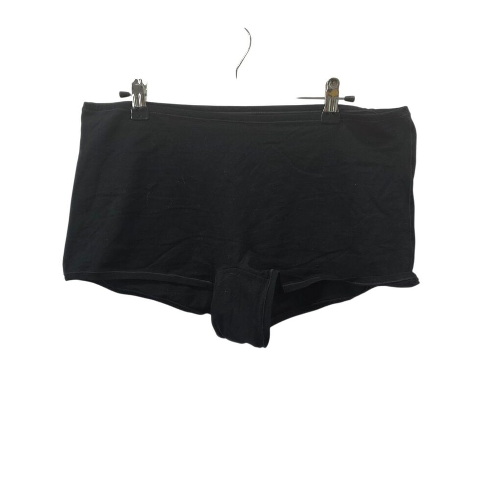 Quince Black‎ Organic Cotton Stretch Boxer Brief Shorts XL Soft Lounge